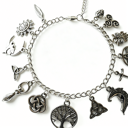 SoulSage Charm Bracelet – Unleash Confidence, Calm, Strength