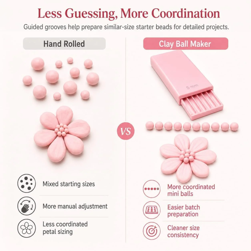 Mini Clay Sphere Maker — Perfect Precision Fast