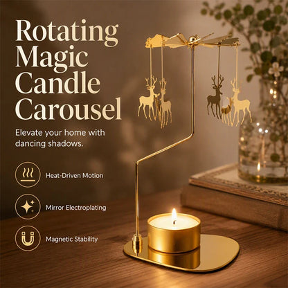 LumaTide Candle Spinner — Mesmerize With Warmth