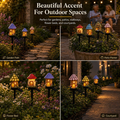 Enchanted Garden Lamps — Warm Glow, Pure Magic