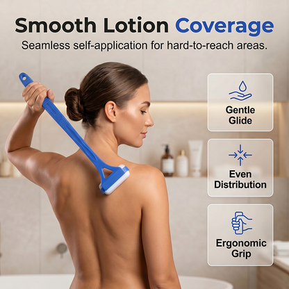 GlideEase Long Reach Body Roller — Effortless Smooth Skin