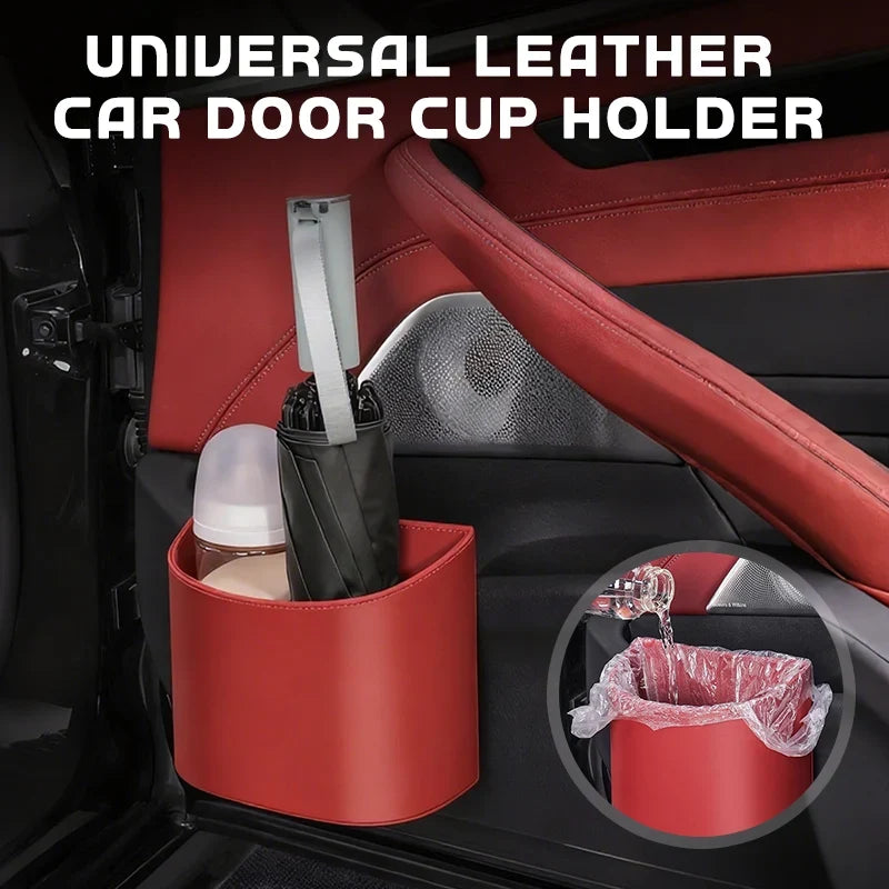 VeluraDrive — Leather Car Door Organizer | 50% OFF