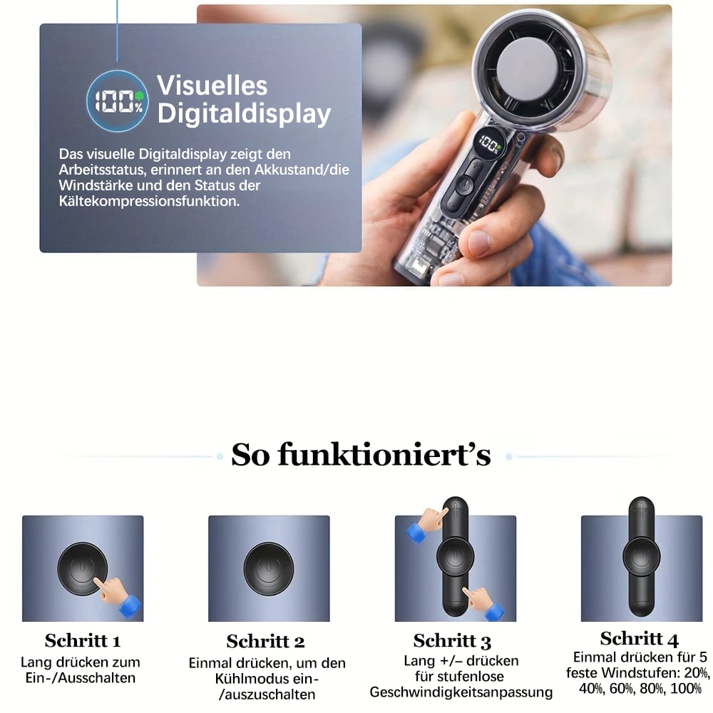 CoolMist Breeze — Instant Personal Cooling
