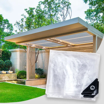 ClearShield — Transparent Waterproof PVC Cover | 50% OFF