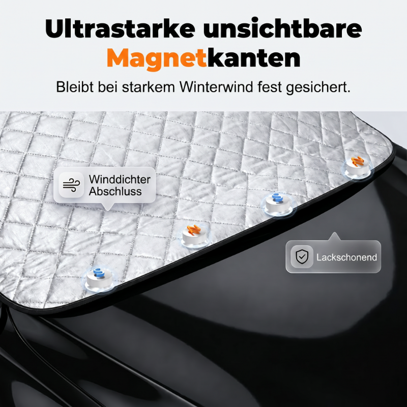 ArcticShield Magnetic Sunshade — Warm Awakening