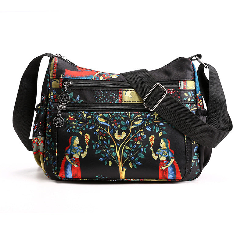 Sophie — Splash-Proof Nylon Crossbody Bag with Adjustable Strap