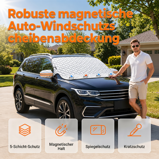 ArcticShield Magnetic Sunshade — Warm Awakening