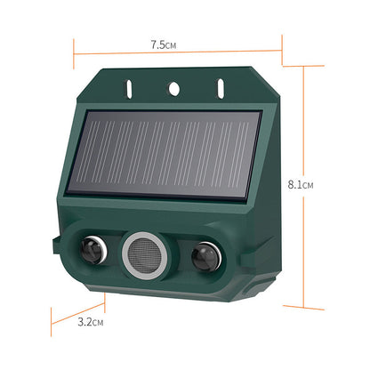 Animal protection device — Silent, solar-powered for peace