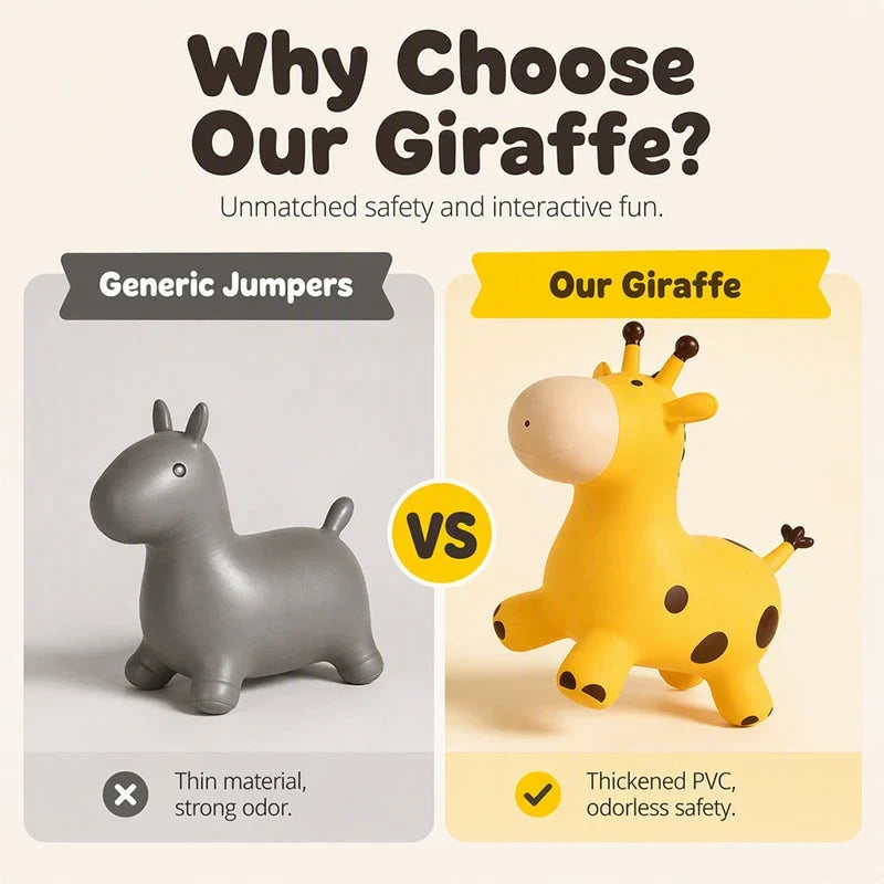 Bounceroo Giraffe — Boost Balance, Joy, Strength