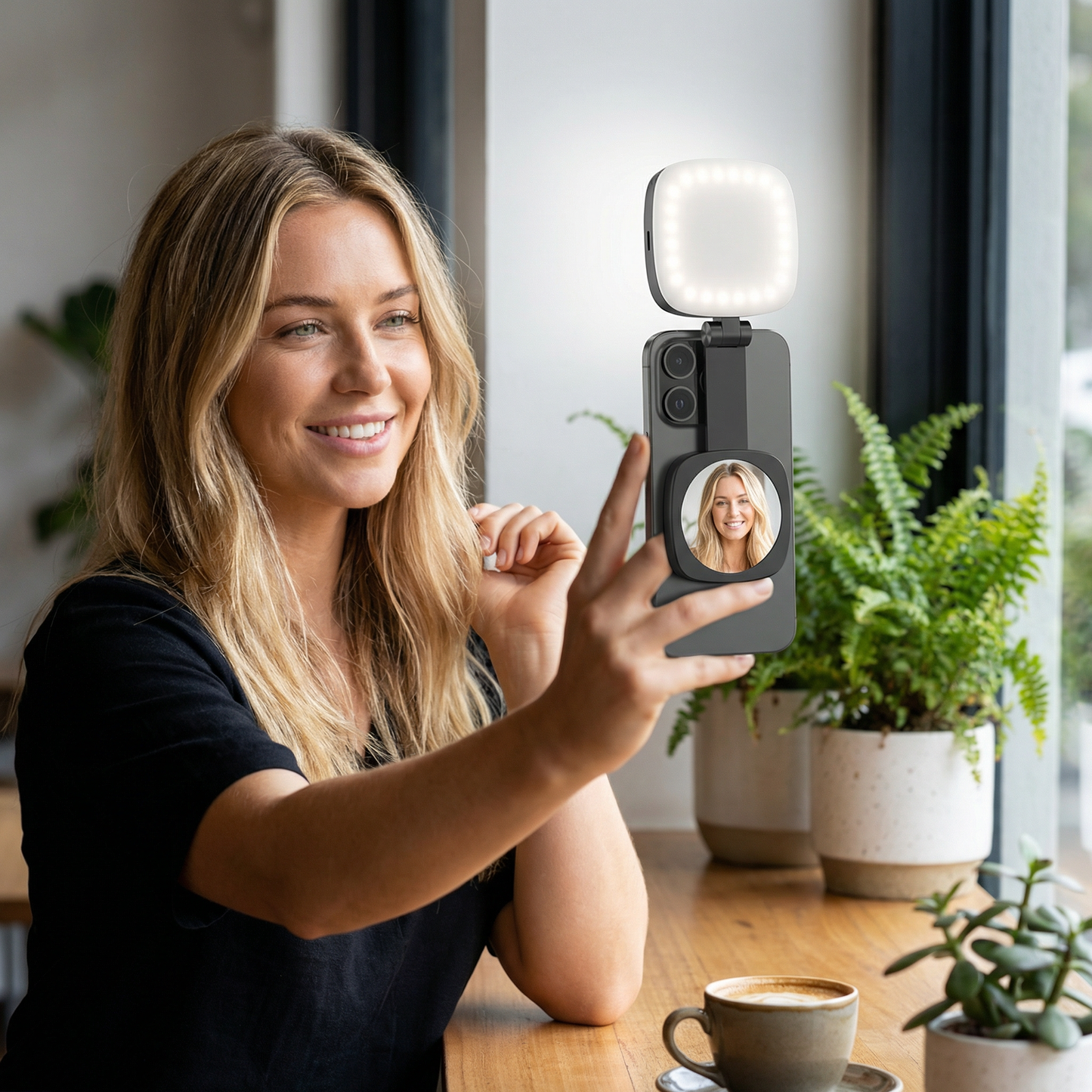 LumaCharm — Selfie Glow Light | 50% OFF