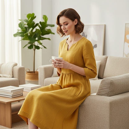 Luna – Breathable Midi Dress | 50% OFF