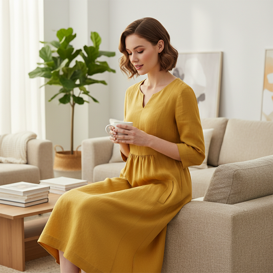 Luna – Breathable Midi Dress | 50% OFF