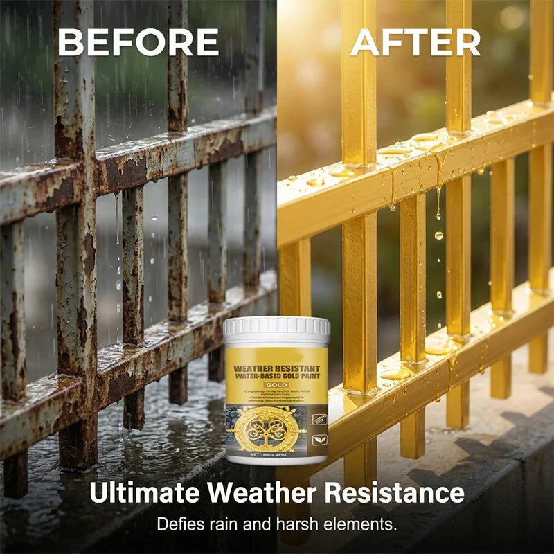 Luminous Gold Paint — Dazzle Every Surface