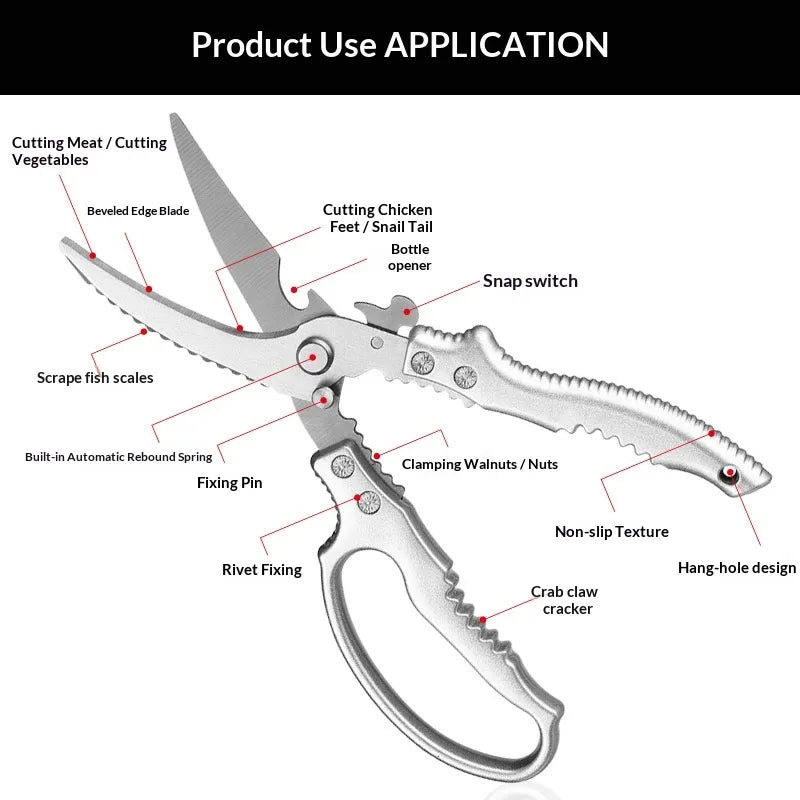PowerShears — Heavy Duty Scissors | 1+1 FREE