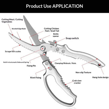 PowerShears — Heavy Duty Scissors | 1+1 FREE