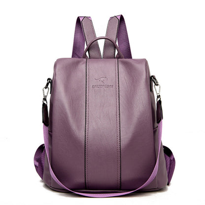 Hugo – Elegant PU Leather Backpack with Smart Compartments