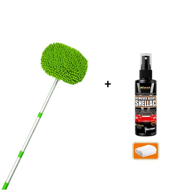 AquaReach — Telescopic Wash Mop + Extra Free Mop | 50% OFF