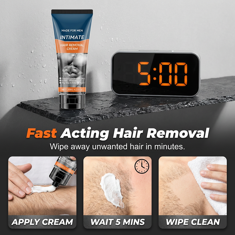 SmoothEdge — Pain-Free Grooming Cream | 50% OFF
