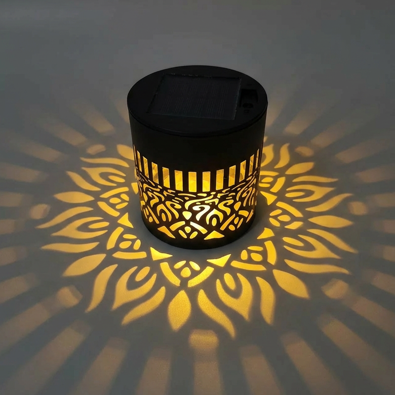 MandalaGlow — Solar Garden Lamp | 50% OFF