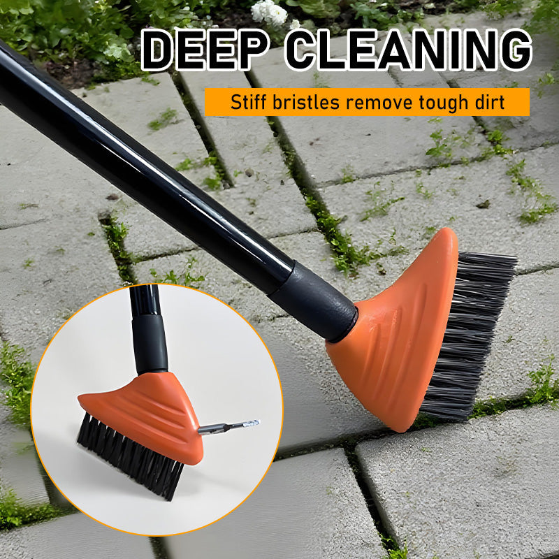 TripleSweep Brush Set – Effortless Cleanliness Outdoors