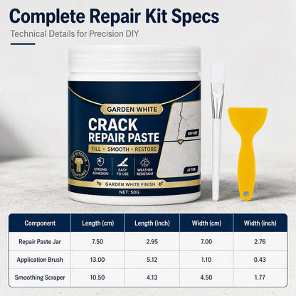 CrystalBond Crack Repair Paste — Flawless Strength Restored