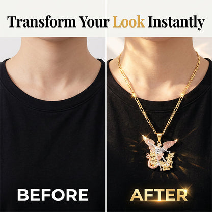 ValoraGuard Pendant Necklace — Radiate Strength, Feel Unstoppable