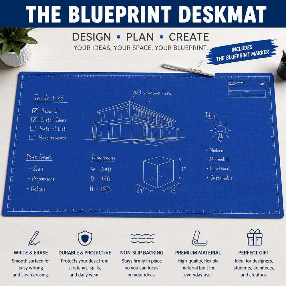 FlowWrite DeskMat — Ignite Ideas, Clear Chaos