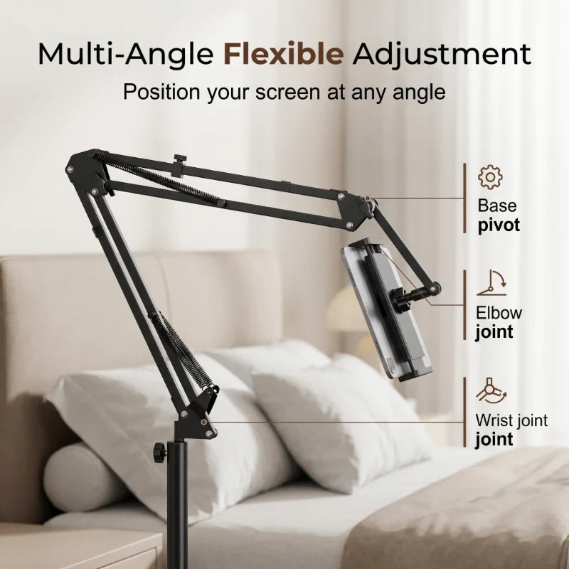 Magnetic stand with three sections and base plate — Effortless Comfort Anytime