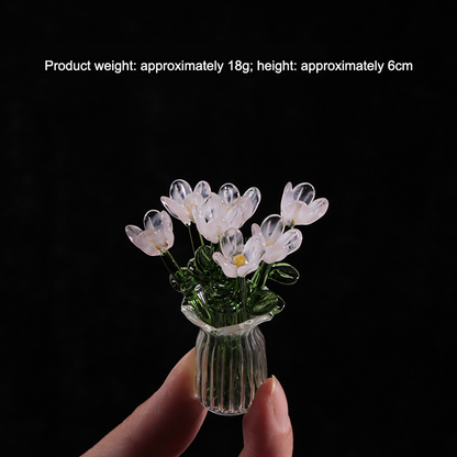 Crystal Glass Flowers — Timeless Beauty and Magic