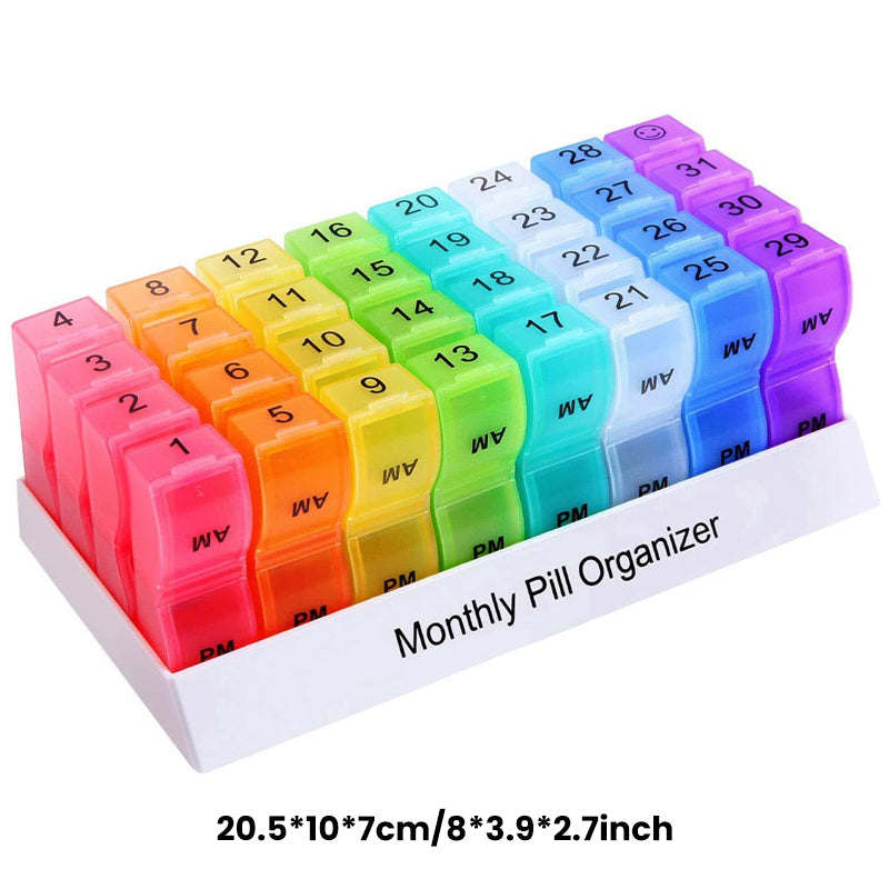 VitaTrack — 31-Day Pill Organizer | 50% OFF