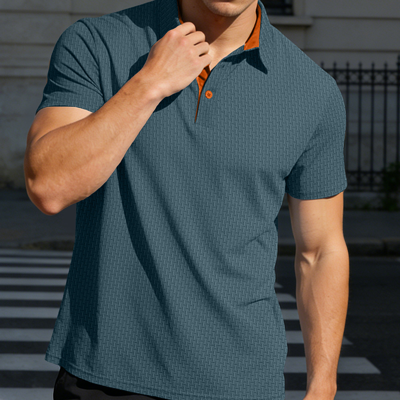 Rowan – Breathable Polo Shirt with Short Sleeves and Moisture Regulation