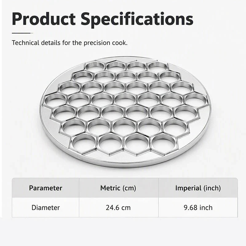 RapidFold — 37-Hole Dumpling Mold | 1+1 FREE