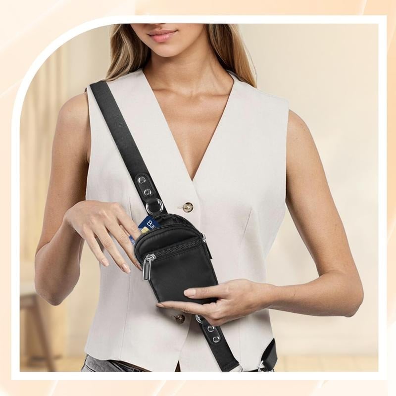 VestaLuxe Crossbody — Freedom, Security, Style