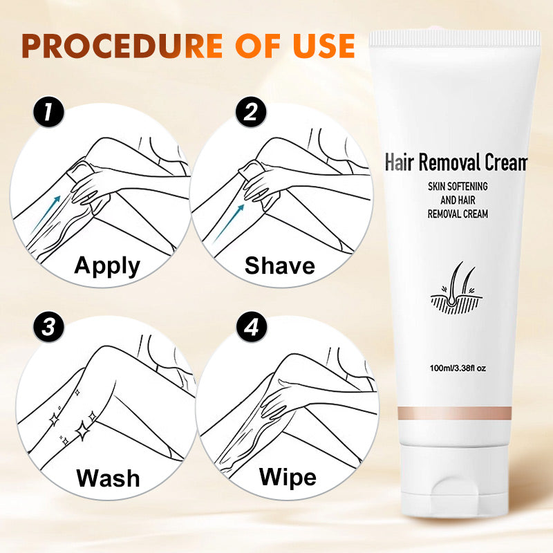 GlowLuxe — Smooth Hair Removal Cream | 1+1 FREE
