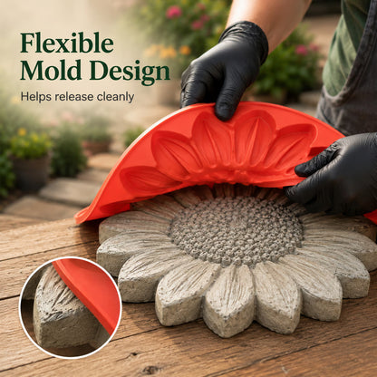 SunnyBloom — DIY Concrete Garden Mold | 50% OFF