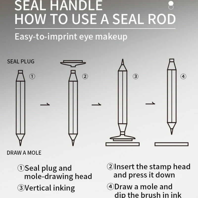 StampLiner — Seal-Shape Waterproof Eyeliner Pen | 1+1 FREE