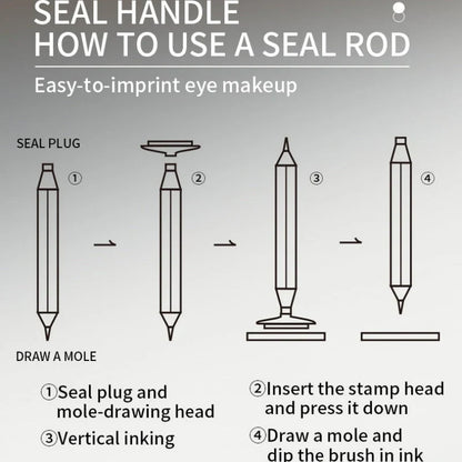 StampLiner — Seal-Shape Waterproof Eyeliner Pen | 1+1 FREE