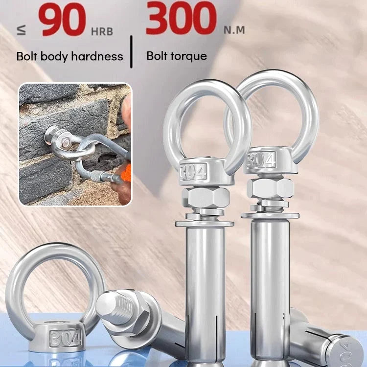 TitanGrip — Stainless Steel Expansion Bolts | 50% OFF
