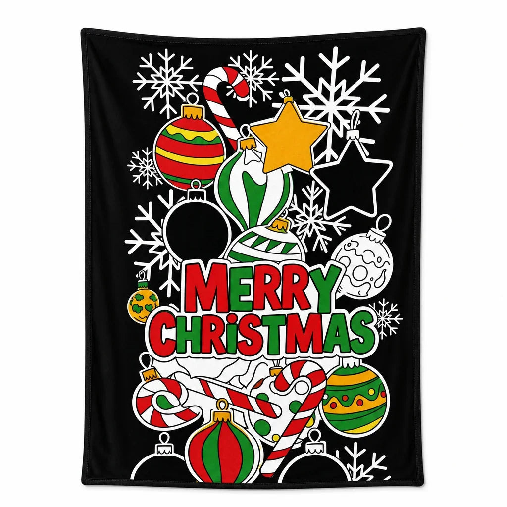 MerryMuse Coloring Blanket — Spark Family Creativity