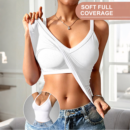 Heidi – Women's Padded Tank Top with Fitted Cut
