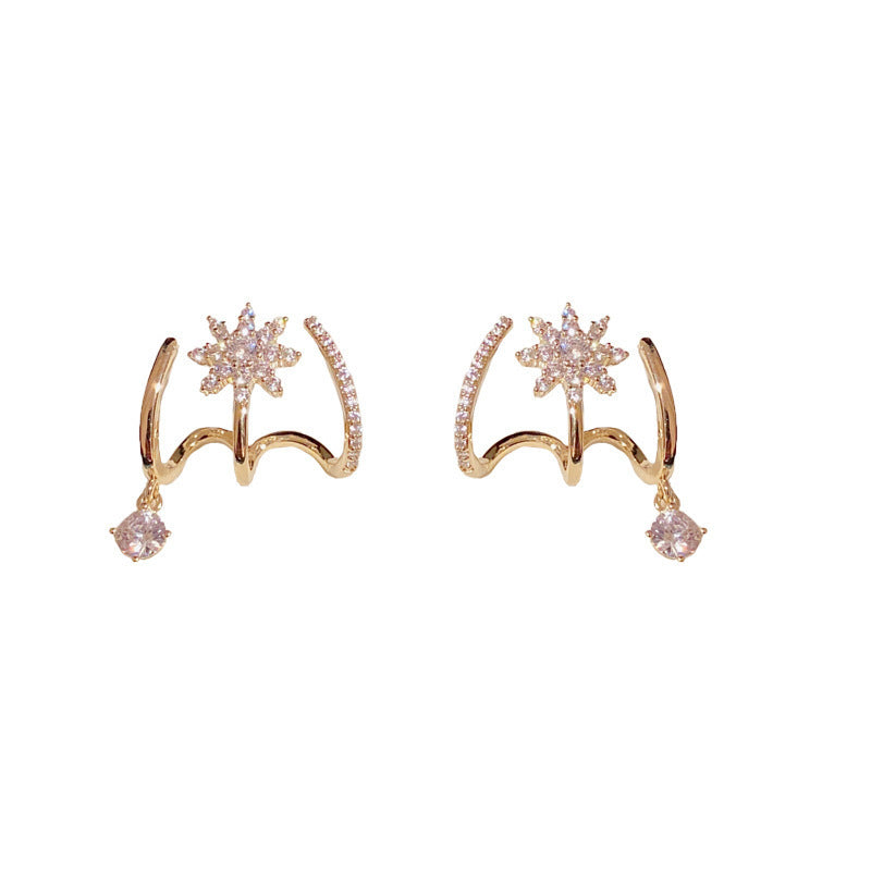 Aurora — Multi-Row Sparkle Earrings Set | 30% OFF