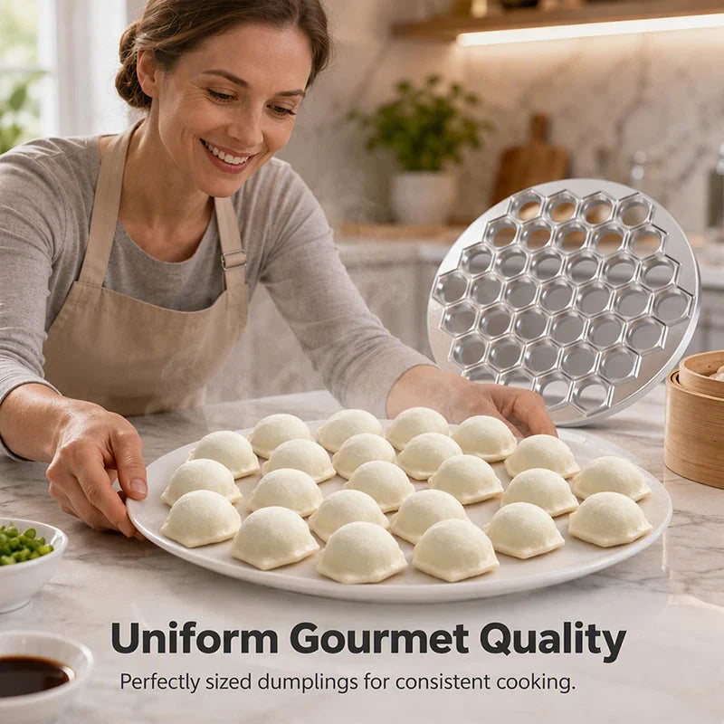 RapidFold — 37-Hole Dumpling Mold | 1+1 FREE