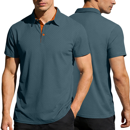 Rowan – Breathable Polo Shirt with Short Sleeves and Moisture Regulation