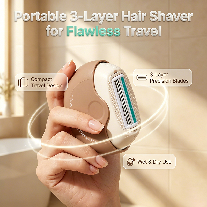 3-Layer Hair Remover — Silky, Smooth Safety
