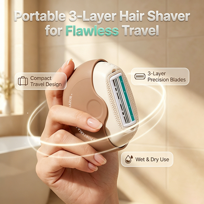 3-Layer Hair Remover — Silky, Smooth Safety