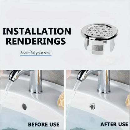 Smart Round Overflow Cover — Instant Sink Perfection
