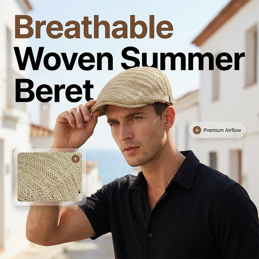 Oliver – Breathable Summer Cap with Adjustable Fit and Sun Protection