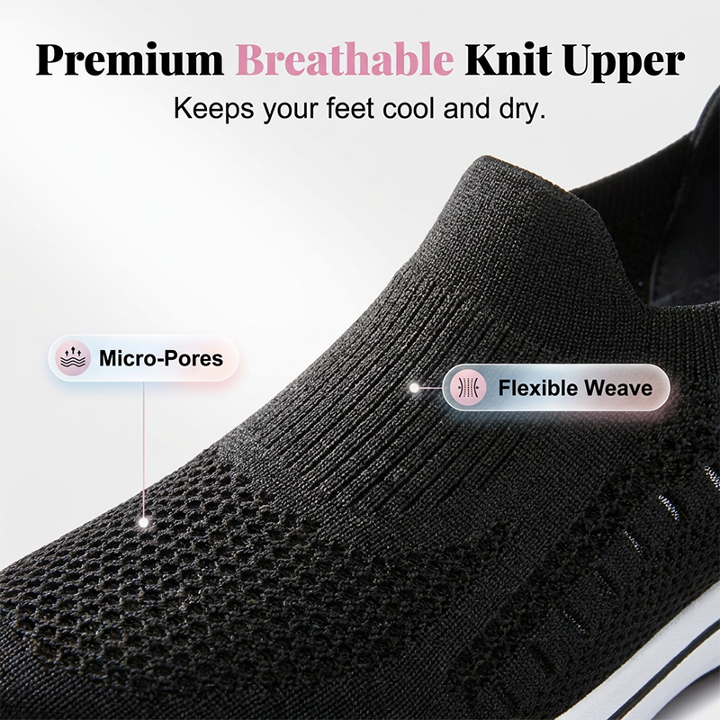 Sabina — Breathable Knit Sneakers | 50% OFF