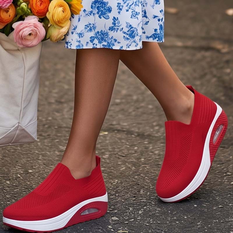 Heidi — Breathable Mesh Sneakers with Shock Absorption