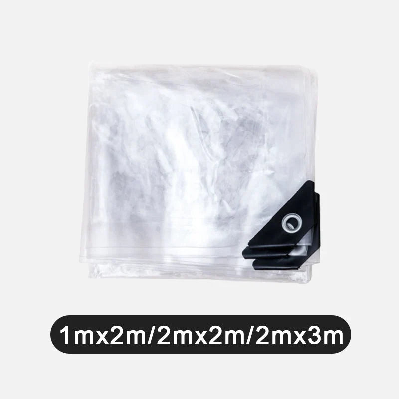 ClearShield — Transparent Waterproof PVC Cover | 50% OFF